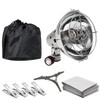 TOMSHOO Portable Gas Heater with Emergency Blanket and 4 Clips