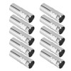 10Pcs E14 Metal Tube for Candle Lamp Holder Lamp Base