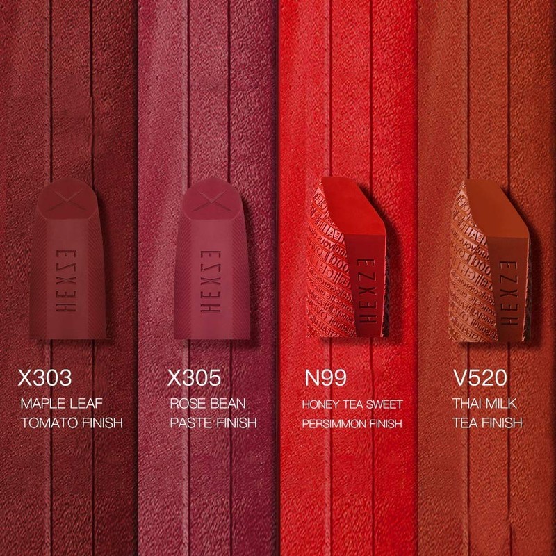 Hexze Lipstick Flower Lip Lipstick (Bean Paste #305)