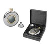 Round 5oz Hip Flask with Window Funnel