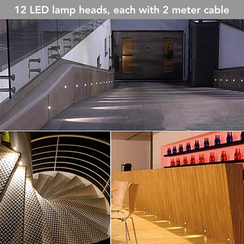 Small LED Spot Lights 28mm Hole Recessed Mounting Mini Display