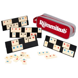 IDEAL | Rummikub Mini Pouch Travel game: Brings people together | Family Strategy Games | For 2-4 Players | Ages 7+