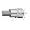 Tone Hexagon Socket 3HB-12 3/8 inch (9.5 mm) Drive: 3/8