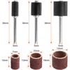 Starvast 338 Pieces Sanding Drum with Plastic Box, Consisting of