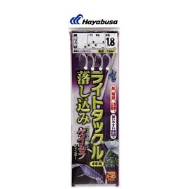 Hayabusa SS441 Hayabusa Light Tackle Drop Twist Keimura Rainbow 4 Hooks No. 8/14-14