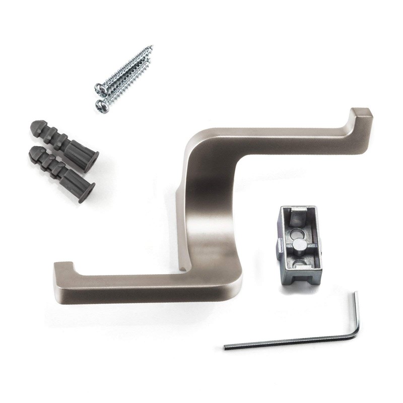 2 x So-Tech® Bill Modern Coat Hooks Wall Hooks Stainless
