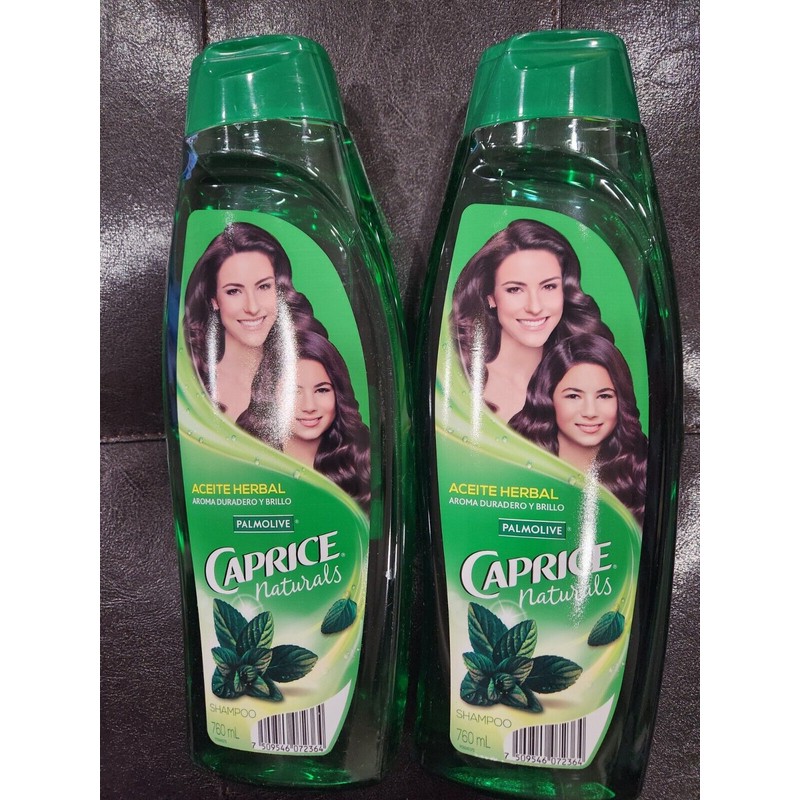Palmolive 2 PACK PALMOLIVE CAPRICE NATURALS SHAMPOO LONG LASTING AROMA