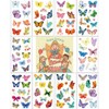 SIX VANKA (Pack of 10 Sheets) Butterfly Waterproof Temporary Tattoo
