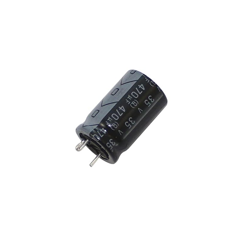 Elko Capacitor 10x Radial 470µF 35V Electrolytic Capacitor up to