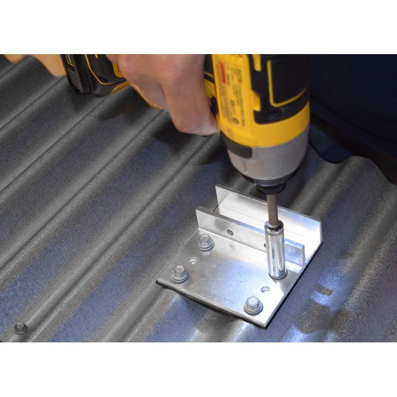 SnoCleat 2.67 Metal Roof Snow Guards for Corrugated Roof Panel