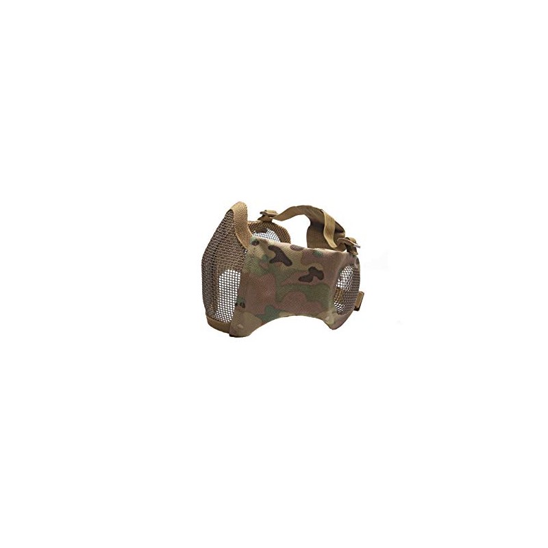 ASG Airsoft Comfort Fit Lower Face Mesh Mask/Ear Protection Softair