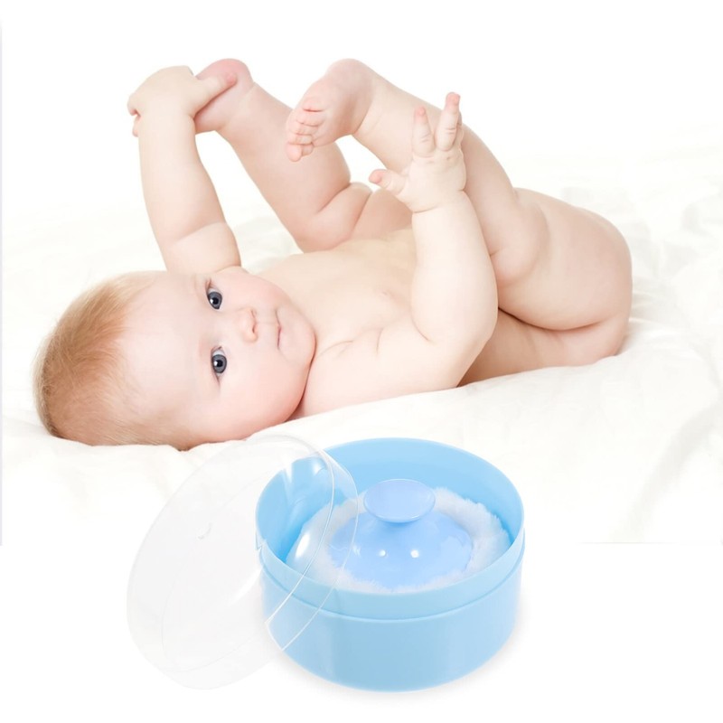 Kichvoe Powder Puff Container, Fluffy Powder, Puff Empty, Main Body,