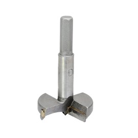 Cjueiom 42mm / 1-11/16 Inch Forstner Drill Bit, Tungsten Carbide Wood Bit for Hinge Holes, Plywood, Plastic, Woodworking Hole Saw Cutter for Drill Press & Hand Drill