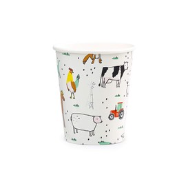 Daydream Society On The Farm Paper Party Cups, Pack of 8