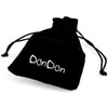 DonDon Men's Necklace Leather and Tooth Pendant / Stainless Steel