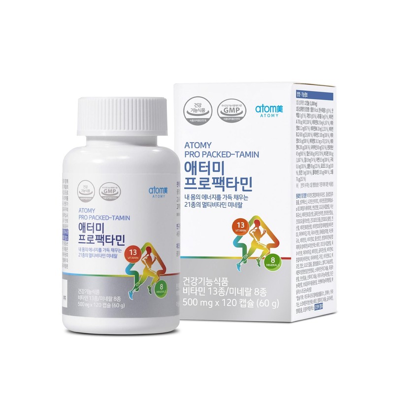 Atomy Profactamin 120 Capsules 2 Months’ Comprehensive Multivitamin Mineral /