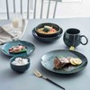 UNICASA Cremic Dessert Plates Set of 4-8 Inch Ceramic Dinner