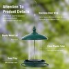 Bird Feeder for Outdoors, Holds 1.50LB Seeds,