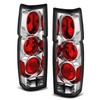 AmeriLite Chrome Replacement Brake Tail Lights Set For Hardbody D21