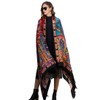 DANA XU 100% Merino Wool Extra Large Pashmina Blanket Travel