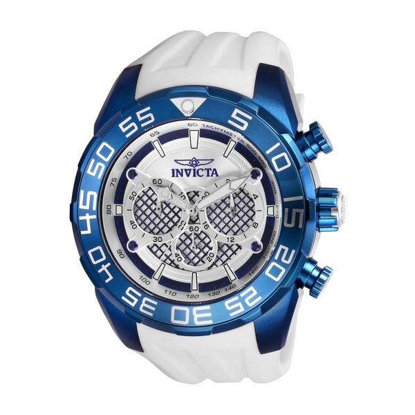 Invicta Men's 26300 Speedway Analog Display Quartz White Watch