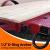 6PCS Heavy Duty 1/2" Trailer D Ring Tie Down Anchors