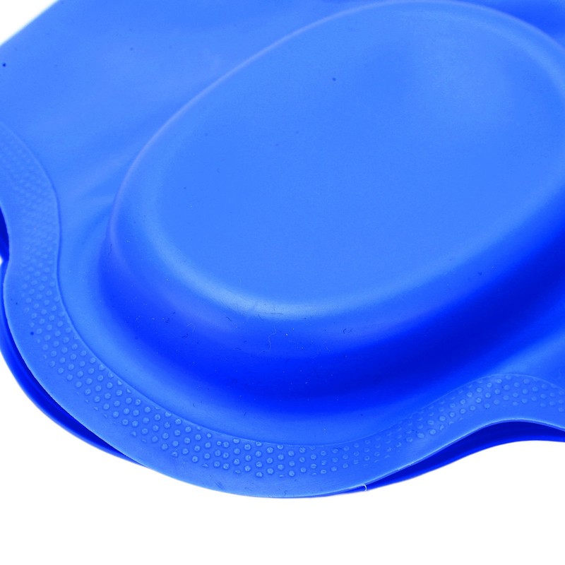 Waterproof Silicone Swimming Cap with Ear Protection 3D Strong Elasticity