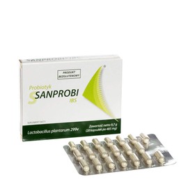 SANPROBI IBS, CAPSULES results in a reduction of abdominal pain, bloating, and normalization of bowel movements 20 PCS.
