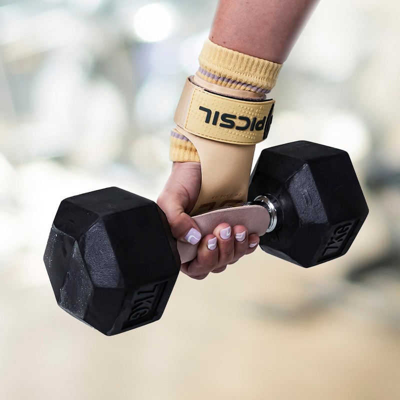 PICSIL Hawk Gloves + Wristbands + Bag, Use without Magnesium,