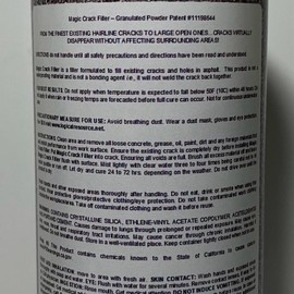 3 Pack Asphalt Magic Crack Filler - High-Performance Filler for Driveways, Parking Lots, and Roads!!