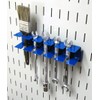 Wall Control ASM-SL-008 BU Pegboard Slotted Tool Holder Bracket Slotted