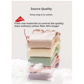 Baby Toddler Knee High Non-Skid Socks Girl Boy Non Slip Socks Newborn Infant Floor Crawling Stockings 5 Packs (US, Age, 0 Months, 12 Months, Style1)