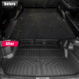 Zekzoop Cargo Mat Compatible with 2025 Toyota 4Runner 5 Seats Gas (Non Hybrid EV & i-Force MAX) Trunk Mat Cargo Liner TPE All Weather Trunk Liner for 4 Runner Accessories (5 Seats, Trunk Mat)
