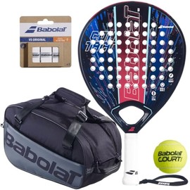 Babolat Contact Easy to Play Padel Racket - Optional Bag, Balls, Overgrips, Additional Rackets - Customize Your Kit
