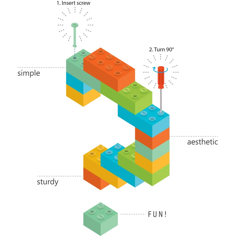 JEKCA Platypus 01S | Plastic Building Blocks | Age 14+