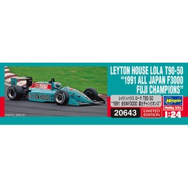Hasegawa 1/24 Leighton House Laura T90-50 1991 All Japan F3000 Fuji Champions Plastic Model 20643