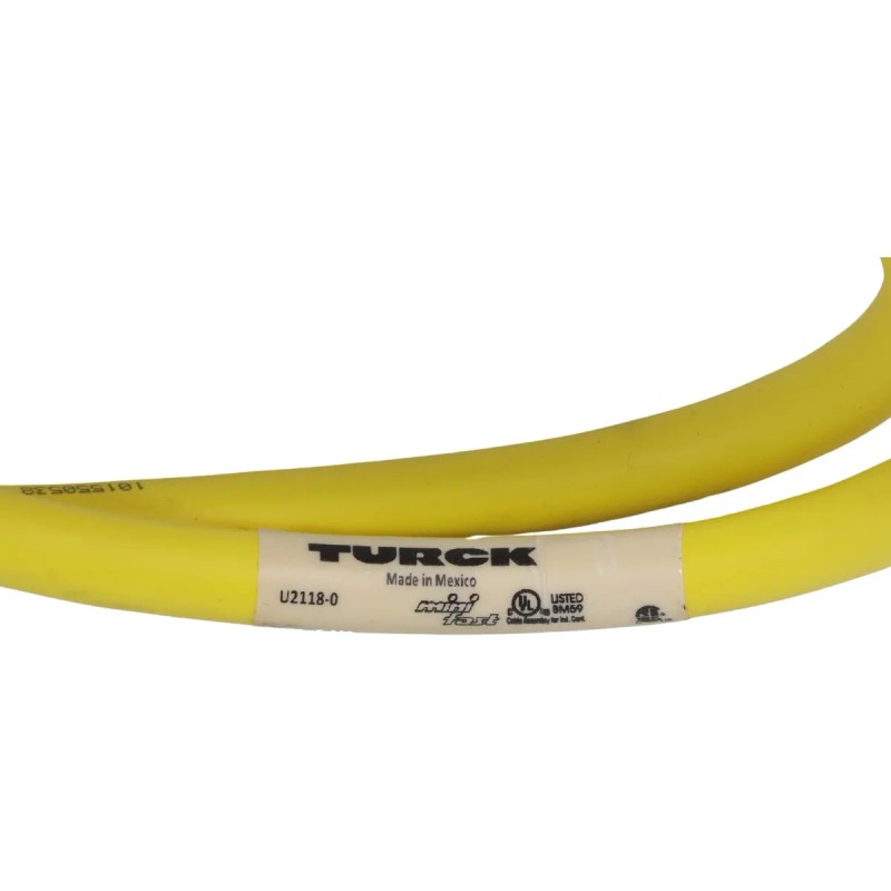 Cable De Sensor Macho 4 Hilos 7/8 Turck Rsm 46-1m