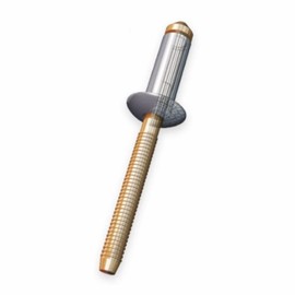 Huck Auto-Bulb ABP-R8-M9 Structural Blind Rivet; 1/4 Inch (0.250 Inch), (0.346-0.425 Inch GR), Protruding HD,