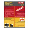 Mytee Products Plastic Pipe Chocks 5", Used for up to