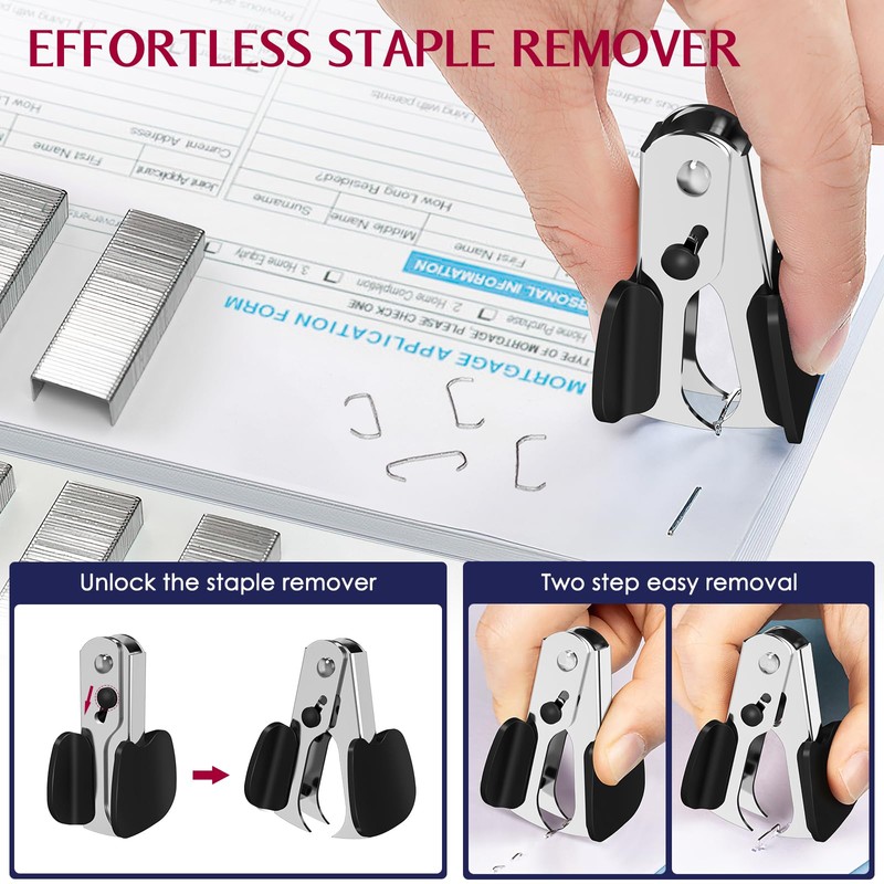 Metal Stapler Heavy Duty 50 Sheet Capacity with 1750 Staples