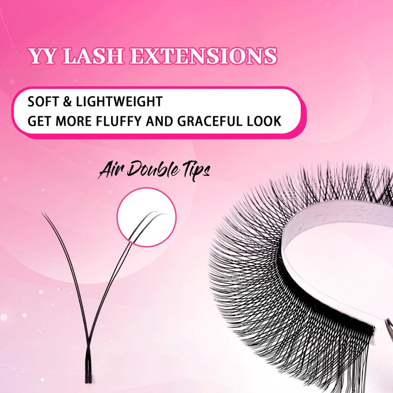 TDANCE YY Lash Extensions Premade Volume Eyelash Fans YY Lashes