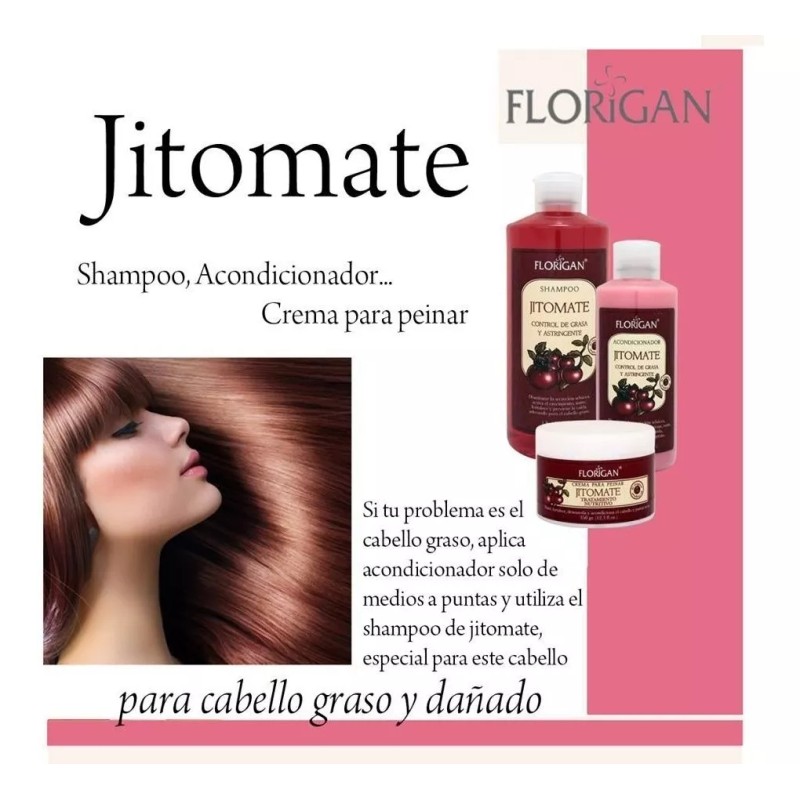 Florigan Crema Para Peinar Jitomate Tratamiento Nutritivo Florigan®