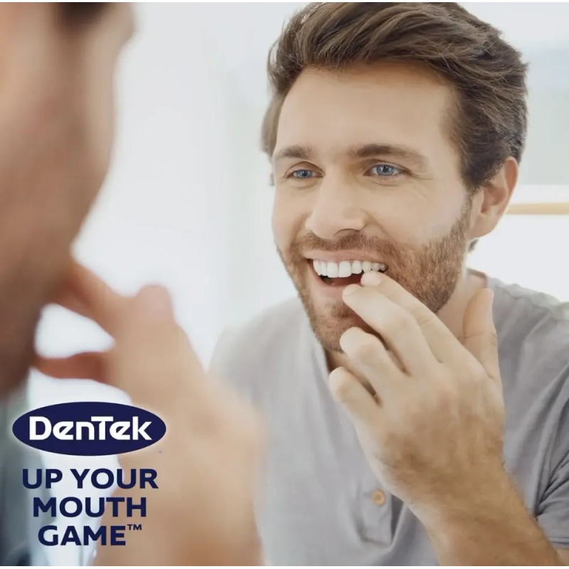 Dentek Floss Picks Sensitivo Gums 150 Unidades 7 Cm Encerado