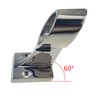 keehui Par de barras de mano 316SS de 60° para