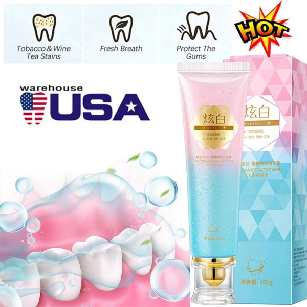 Niacinamide Whitening Toothpaste,Nat