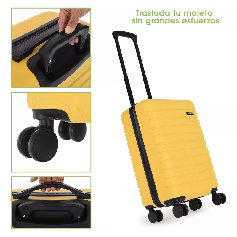 Breezee Market Set 2 Maletas Rígidas 20 Y 28 Resistentes