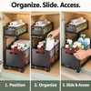 2-Tier Under Sink Organizer for Kitchen & Bathroom – Adjustable