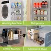 Kmise Magnestic Spice Rack (3, Grey)