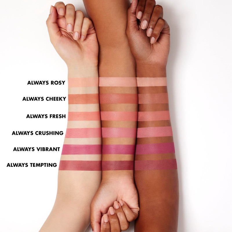 e.l.f. Primer-Infused Matte Blush, Long-Lasting, Lightweight & Buildable Powder Blush,