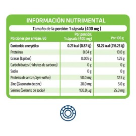 HEALTHADDICTION - Zinc + Selenio MAX - Suplemento Alimenticio con Minerales Esenciales - Apoyo Nutricional Diario - 60 Cápsulas de 400 mg - Libre de A